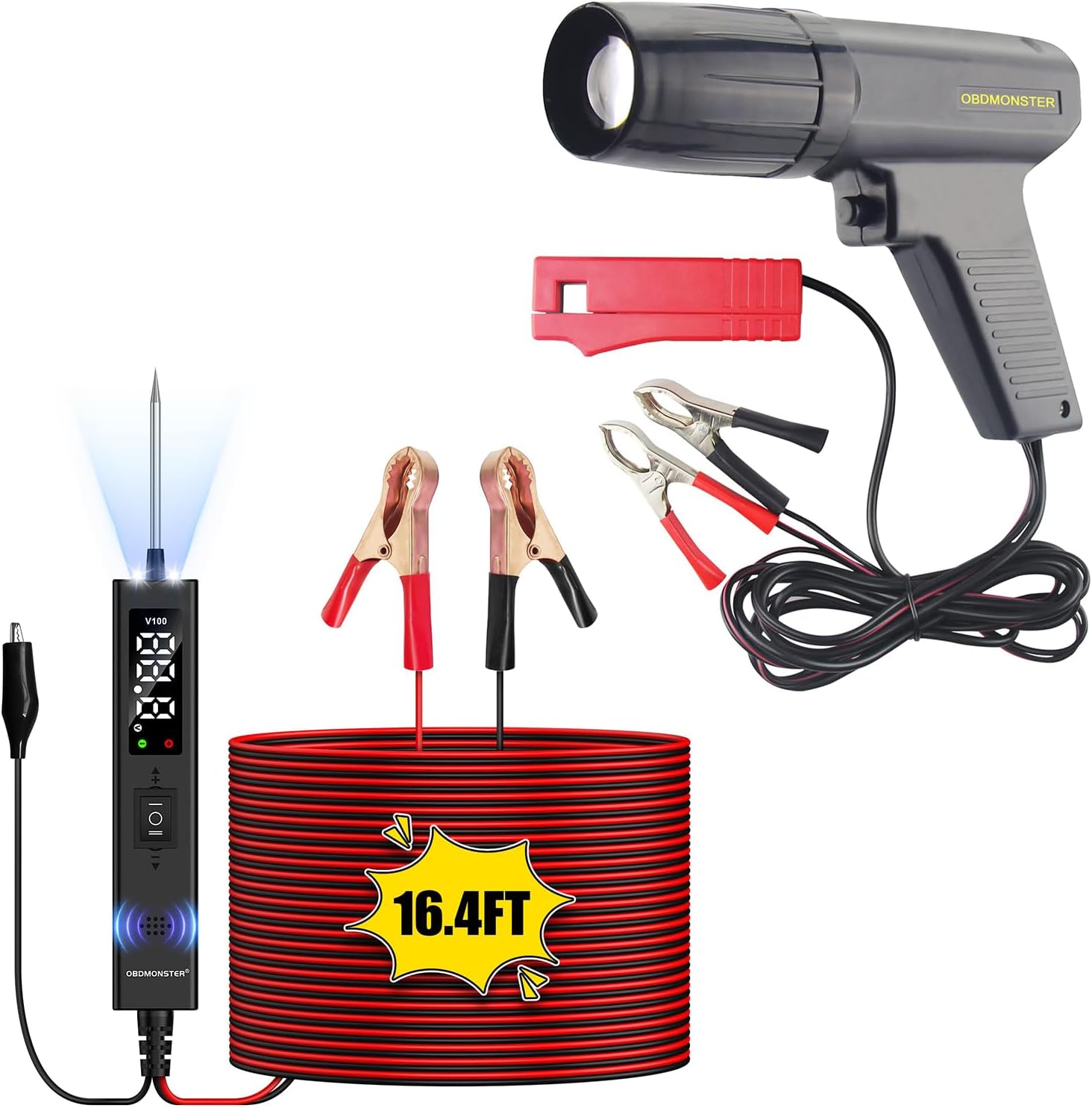 Automotive Timing Light 12V + Power Circuit Probe Tester