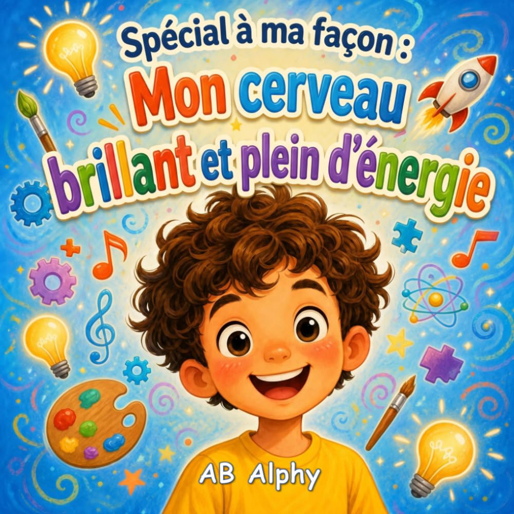 Spécial à ma façon : Mon cerveau brillant et plein d'énergie: Une histoire touchante pour enfants sur le TDAH, la confiance en soi, l’amitié et l’inclusion pour les enfants de 4 à 8 ans