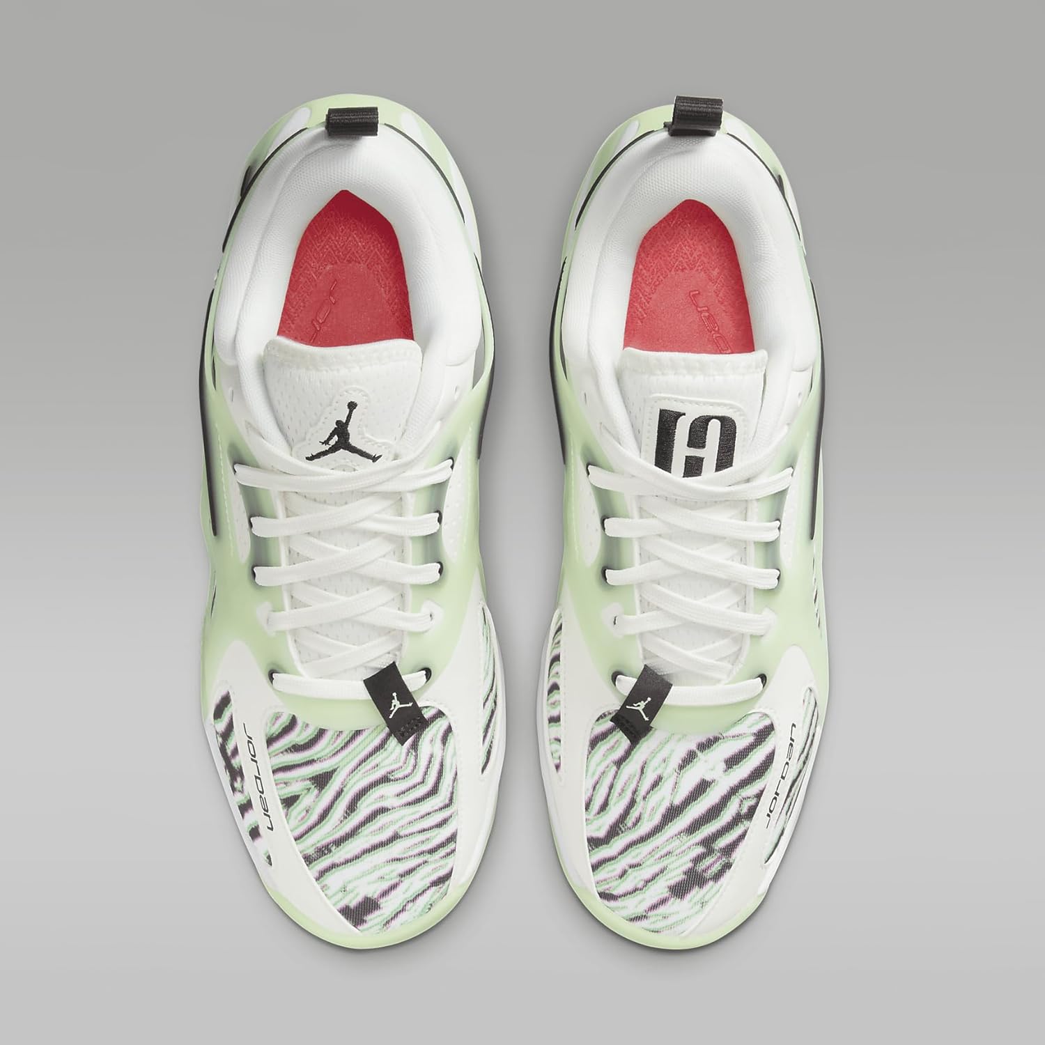 Jordan Heir Women's Basketball Shoes (FZ2471-100, Sail/Vapor Green/Black) Size 9.5