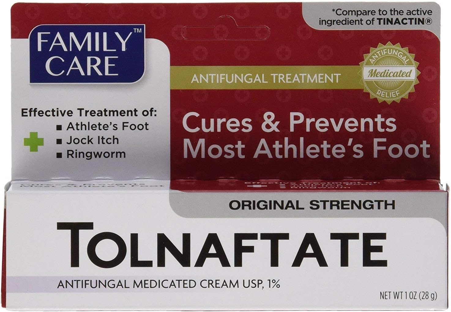 TOLNAFTATE Cream 1% PERR 28Gram X 5