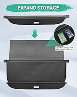 Vista 268 de Powerty Cubierta de Carga para Accesorios Kia Sportage 2023-2025 2026, Textura de Lona Cubierta Retráctil para Maletero Trasero de Carga de Equipaje