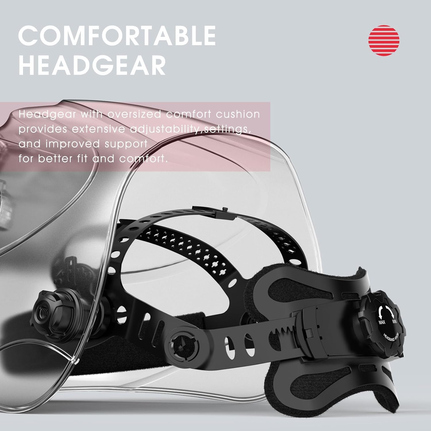 Adjustable and Comfortable Welding Headgear