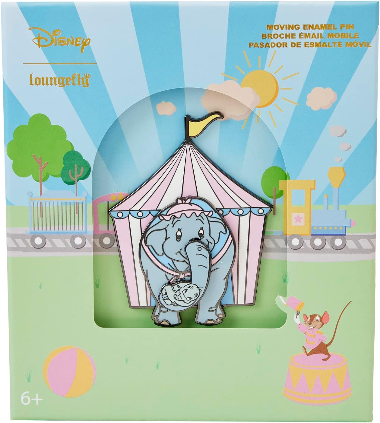Loungefly Disney Dumbo Mrs. Jumbo Moving Pin