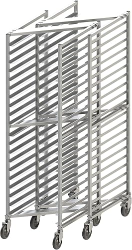 Miniatura 5 de Winco Bandeja de hoja de aluminioestante para bollos, 3" espaciado, 20 niveles