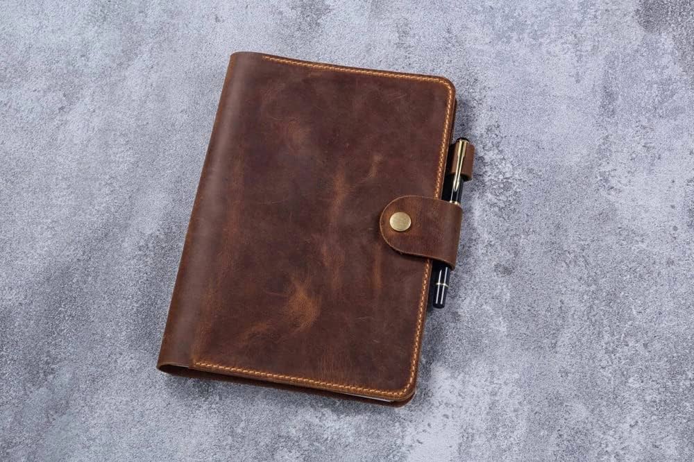 Amazon | 手作り 6 x 9インチ ステノ ノートブック用 レザー