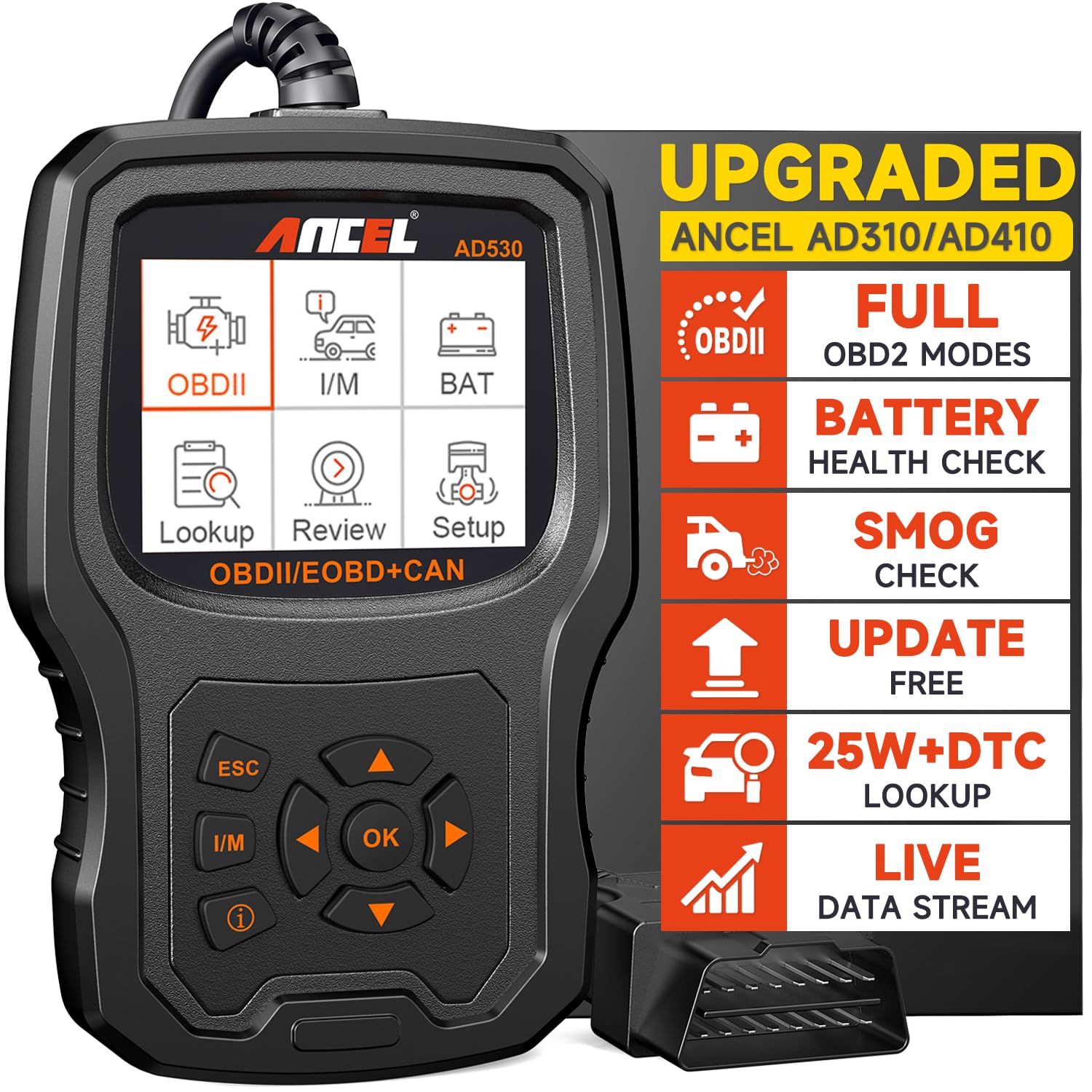 ANCEL AD310 OBD2 Diagnosegerät - Fehlercode Leser Für Alle Fahrzeuge