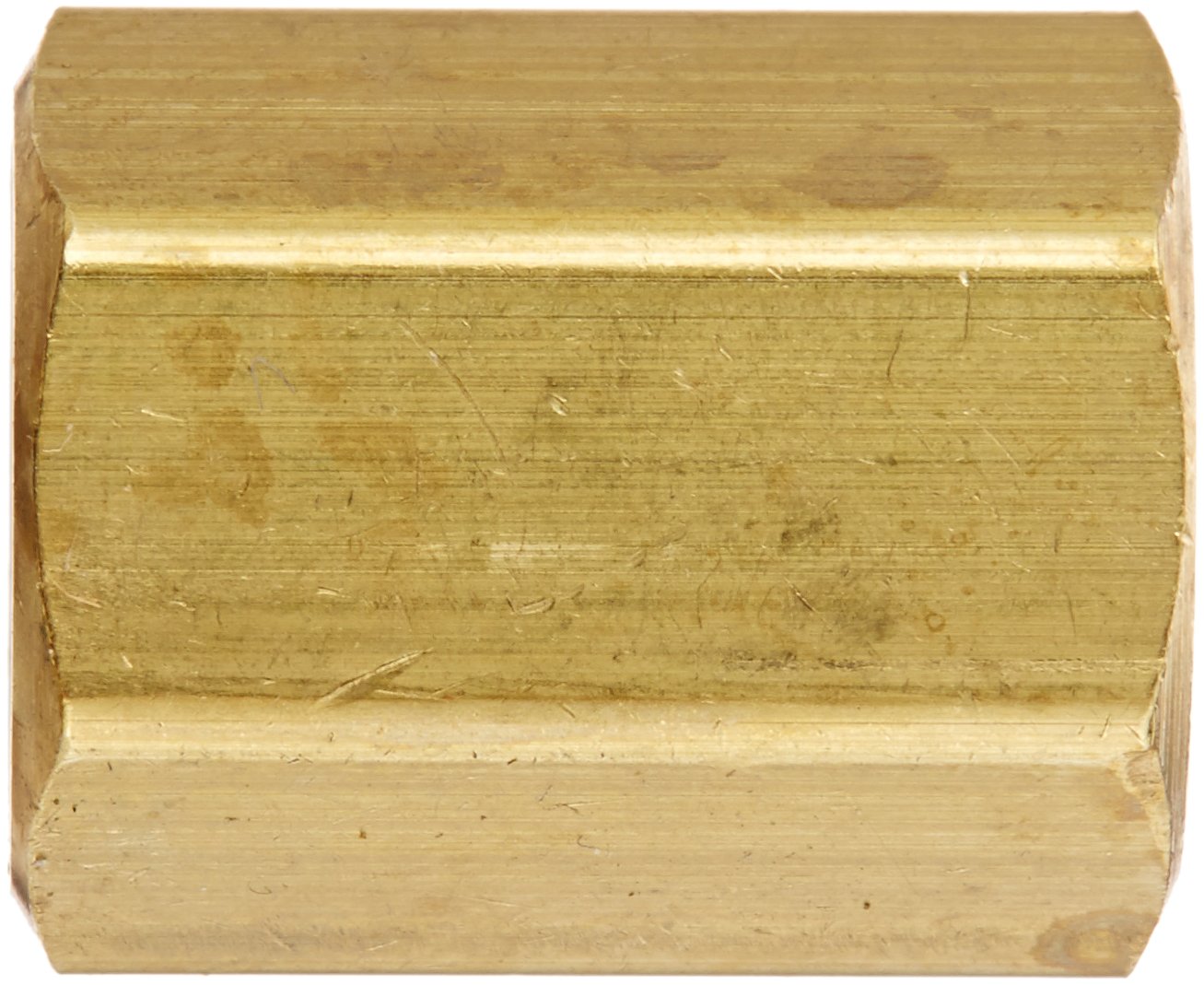 Eaton Aeroquip 2027-6-6S Small Hex Union, JIC 37° End Types, Carbon Steel, 9/16 JIC(m) End Size, 3/8 Tube OD (Pack of 5)