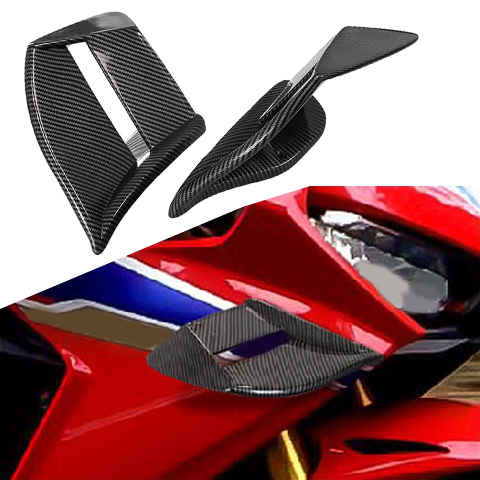 Ailettes de carénage CBR 1000RR accessoires protection moto ABS