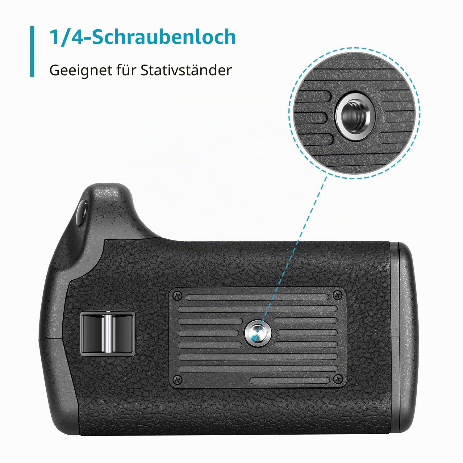 NEEWER Professional Vertikaler Batteriegriff Akkugriff Battery Grip wie der Nikon BG-2F für Nikon D3100/D3200/D3300 Digitalkamera, kompatibel mit Akku EN-EL14