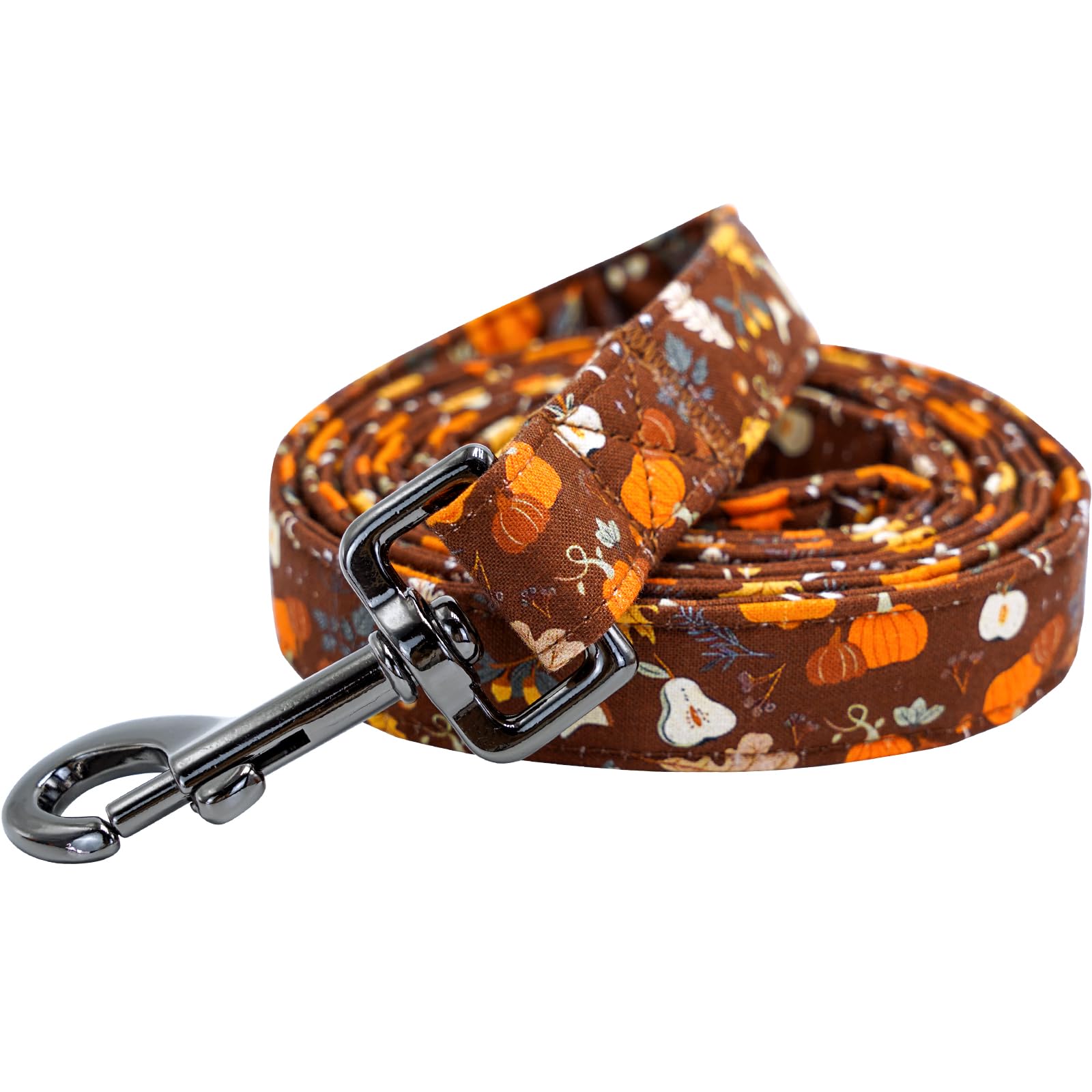 Elegant little tail Dog Leash, Halloween Pet Leashes Pumpkin Female or Male Durable Cotton Leash Soft Handle Pet Puppy Leashes for Small Medium Large Dogs — image 1