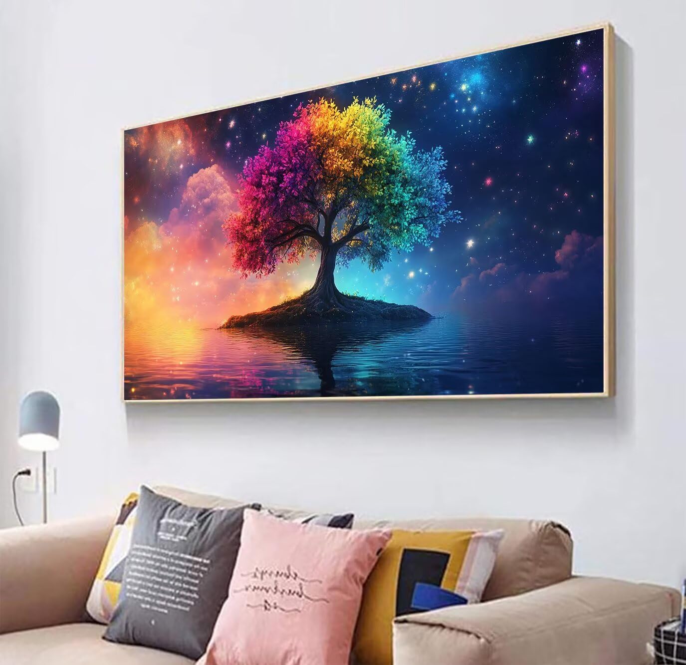 Zestawy do sztuki diamentowej dla dorosłych, cztery pory roku, duże zestawy do malowania diamentami dla dorosłych, 5D, DIY, kolorowe zestawy mozaikowe i kamienie szlachetne, cekiny, diamenty