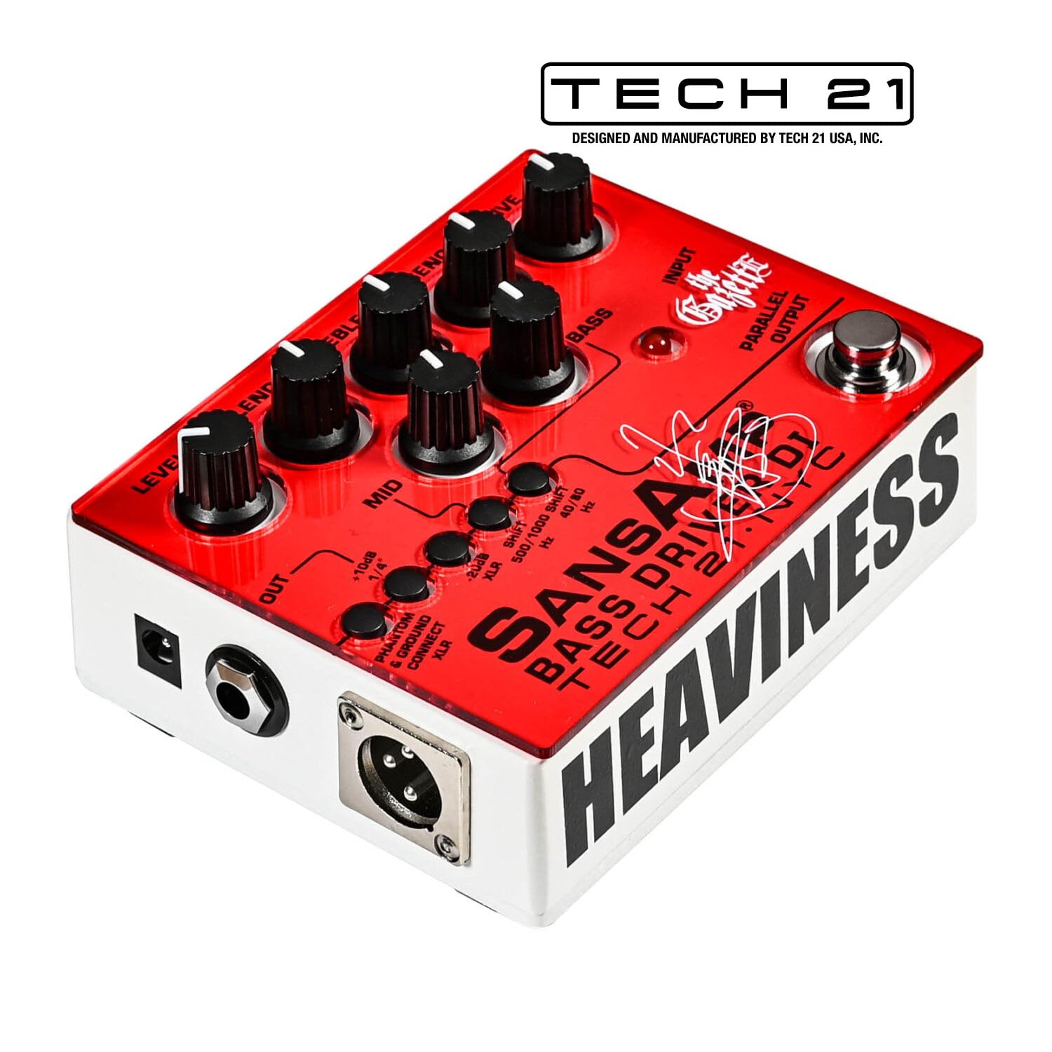 ベース Tech21 BASS DRIVER DI-HEAVINESS Amazon | Tech21 BASS DRIVER DI-HEAVINESS | ディストーション