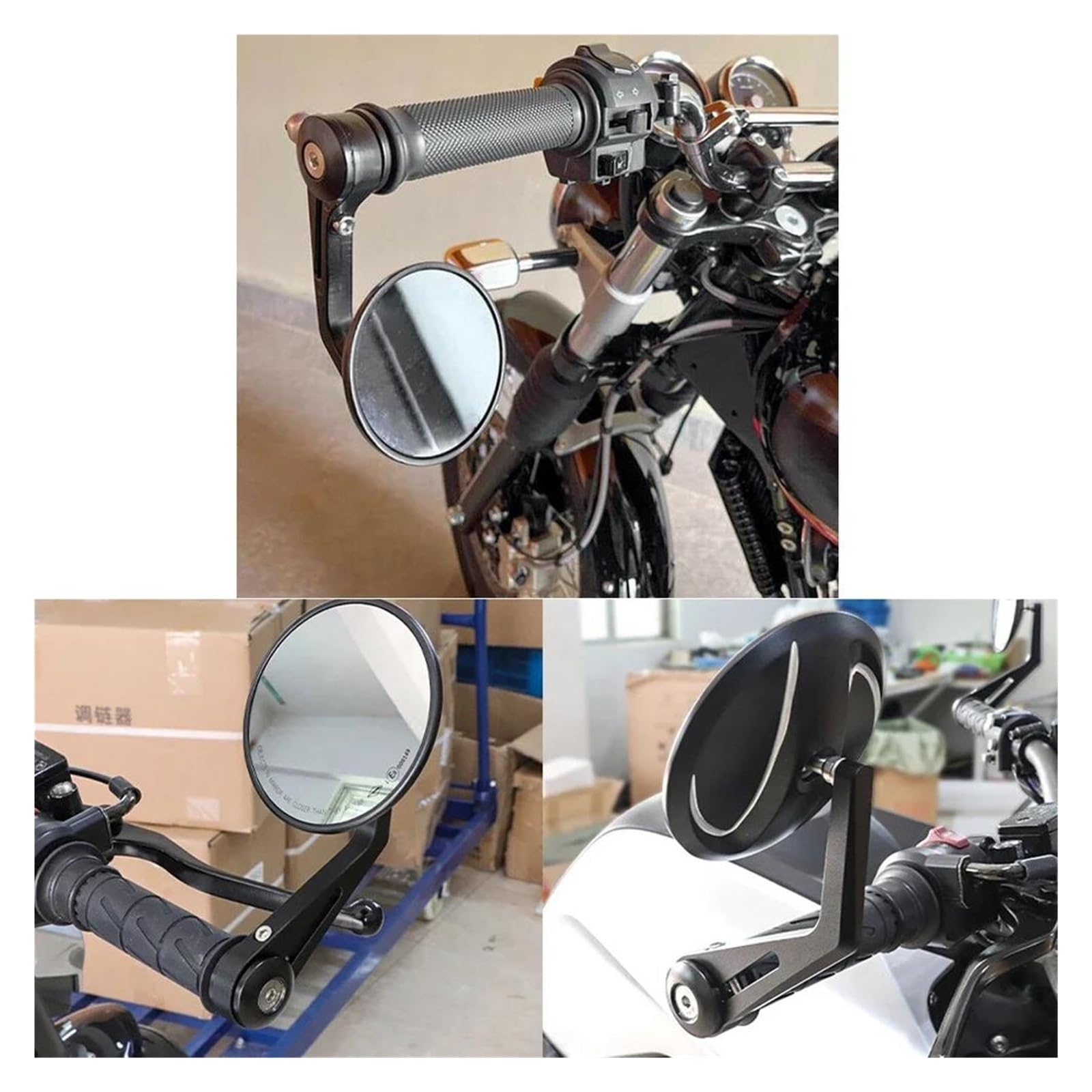 Specchietti Manubrio Moto Per Royal Enfield Interceptor 650 Specchietti Retrovisori Da Manubrio Per Moto Specchietto Laterale