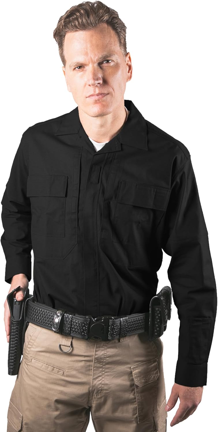 RYNO GEAR Tactical Poly Cotton RIP-Stop BDU Short Sleeve Shirt - Image 2