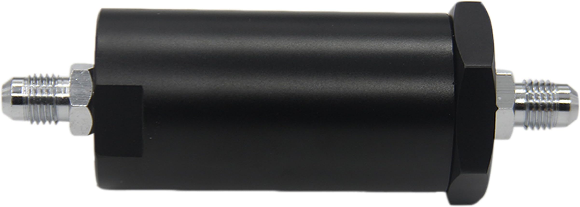 Dracary NOS Nitrous and Fuel Filters Nitrous Oxide Filter Works For Any Brand System (Black, 4AN)