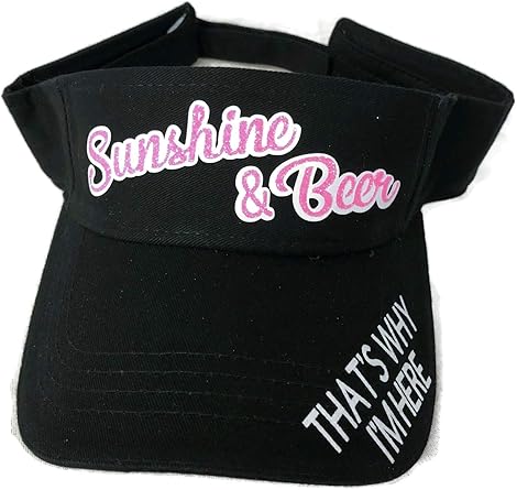 Beer visor hats Clearance