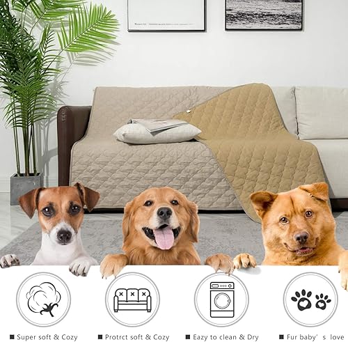 Miniatura 2 de SPXTEX - Fundas protectoras de cama, para perros y mascotas, almohadillas lavables, para el sofá, muy suaves, 1 pieza, para el entrenamiento de