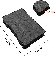 Vista 2 de 48-22-8430 Insertos de espuma de embalaje para cajas de herramientas de cajones de paquetes - (insertos de espuma Econo 2 piezas)