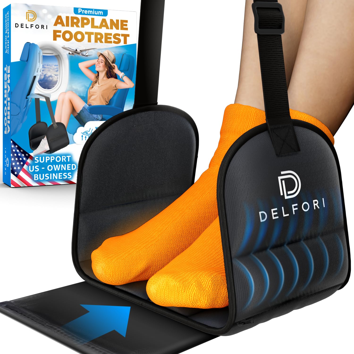 【正規品】フライトット　飛行機　旅行　フットレスト　FLYToT 即発送⭐︎ フライトット2.0 Plus - フライトットジャパン
