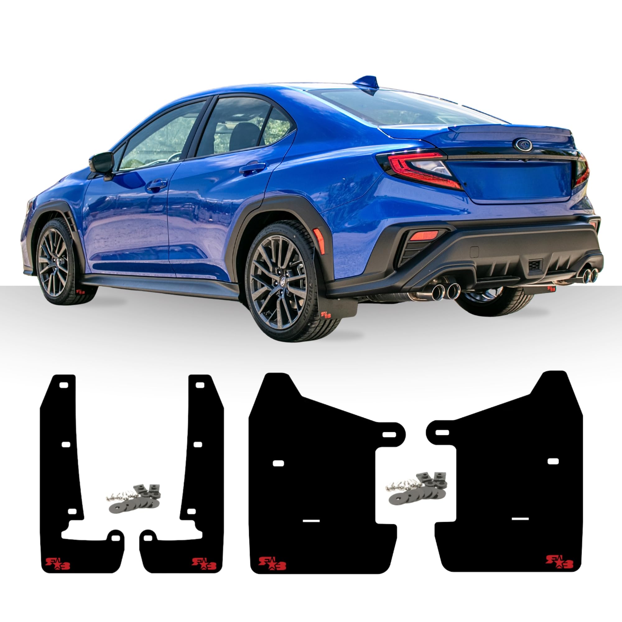 Amazon.com: RokBlokz Mud Flaps for 2022+ Subaru WRX - Multiple