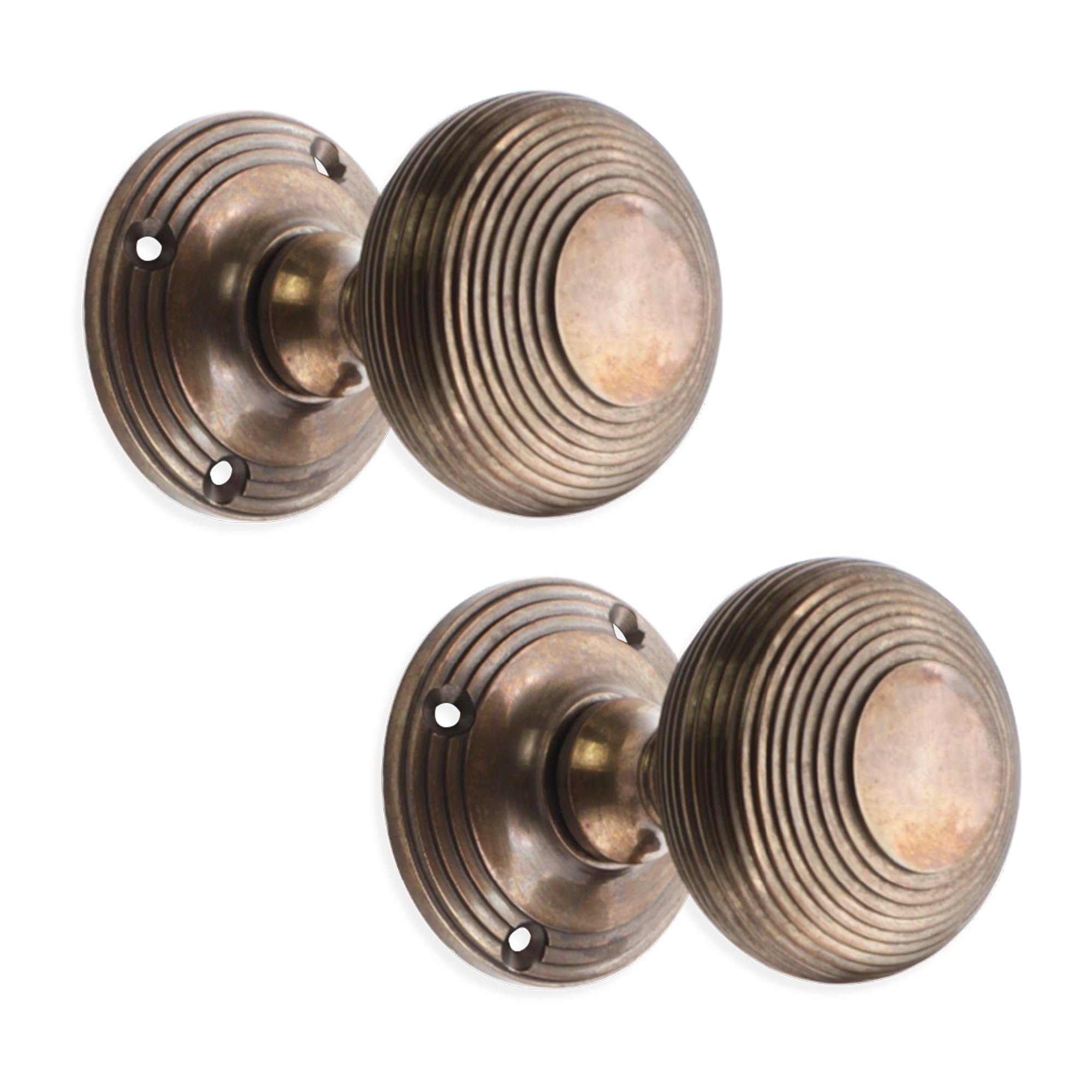 Boutons de porte à mortaiser LYRA pour rénover une maison de campagne