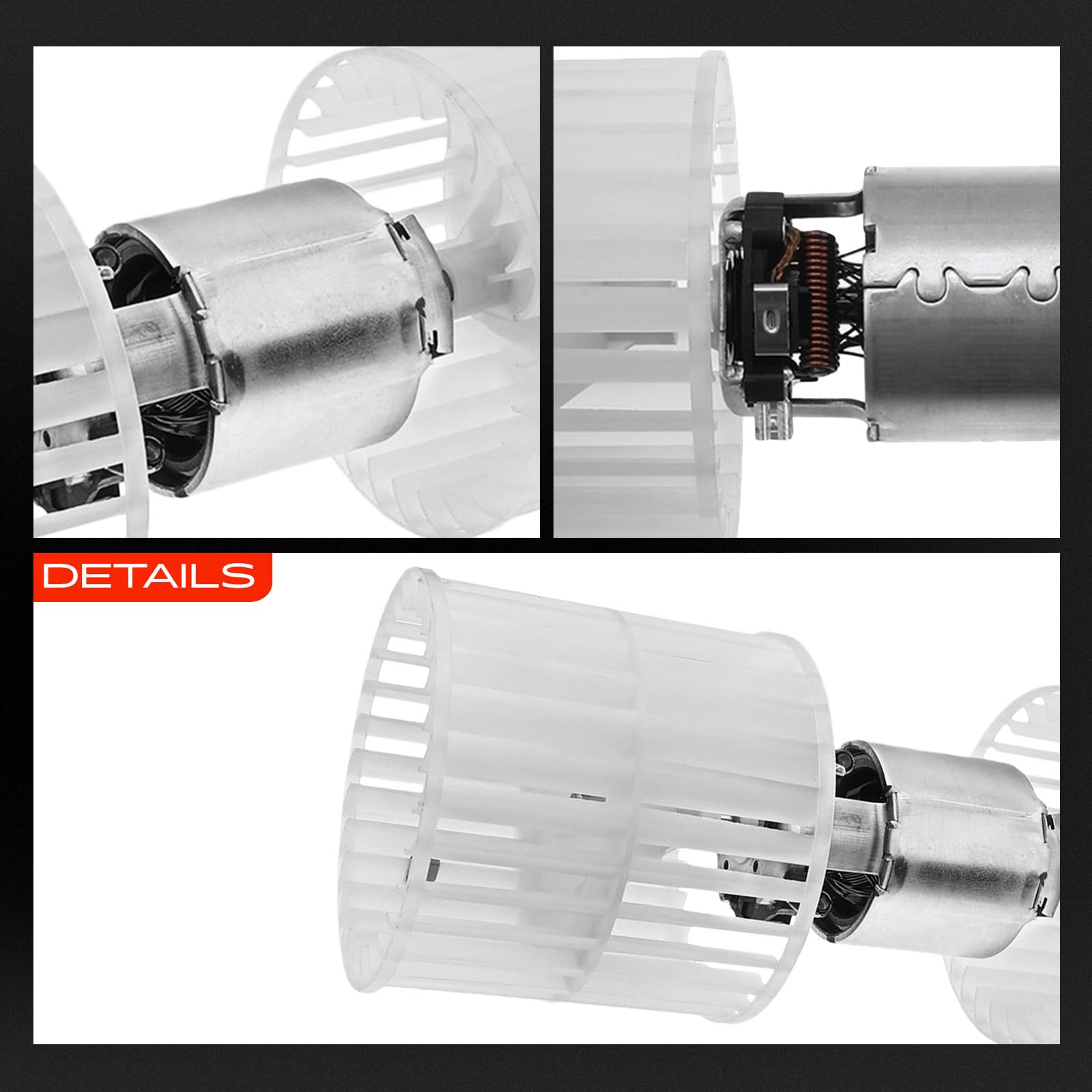 Frankberg Motore del ventilatore Ventilatore del riscaldamento Compatibile con Daily II Furgone Daily II Bus Daily II Kipper Replace# 93930687