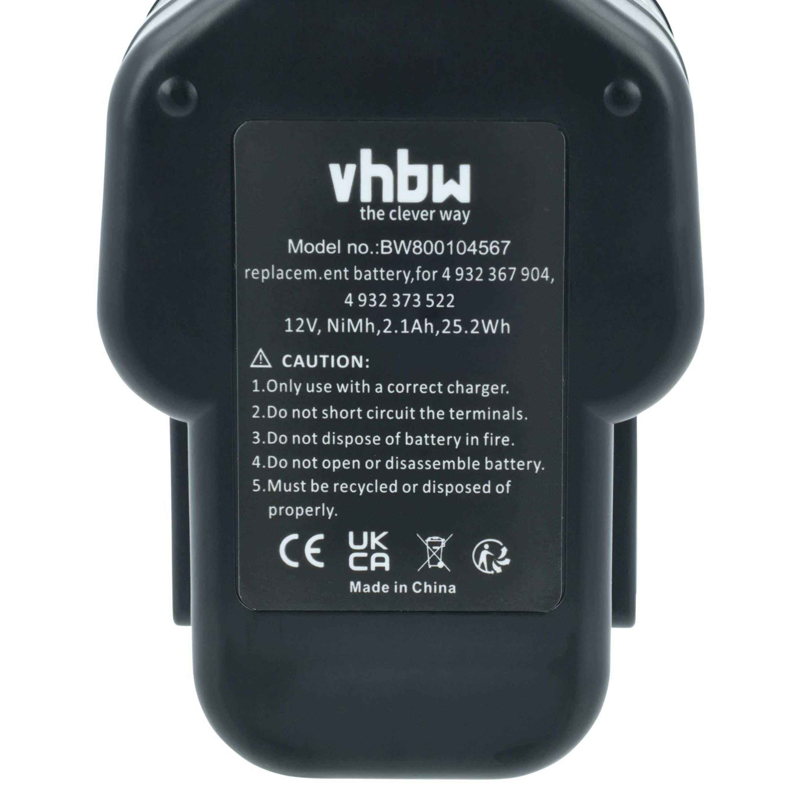 vhbw Batterie Remplacement pour 4 932 376 508