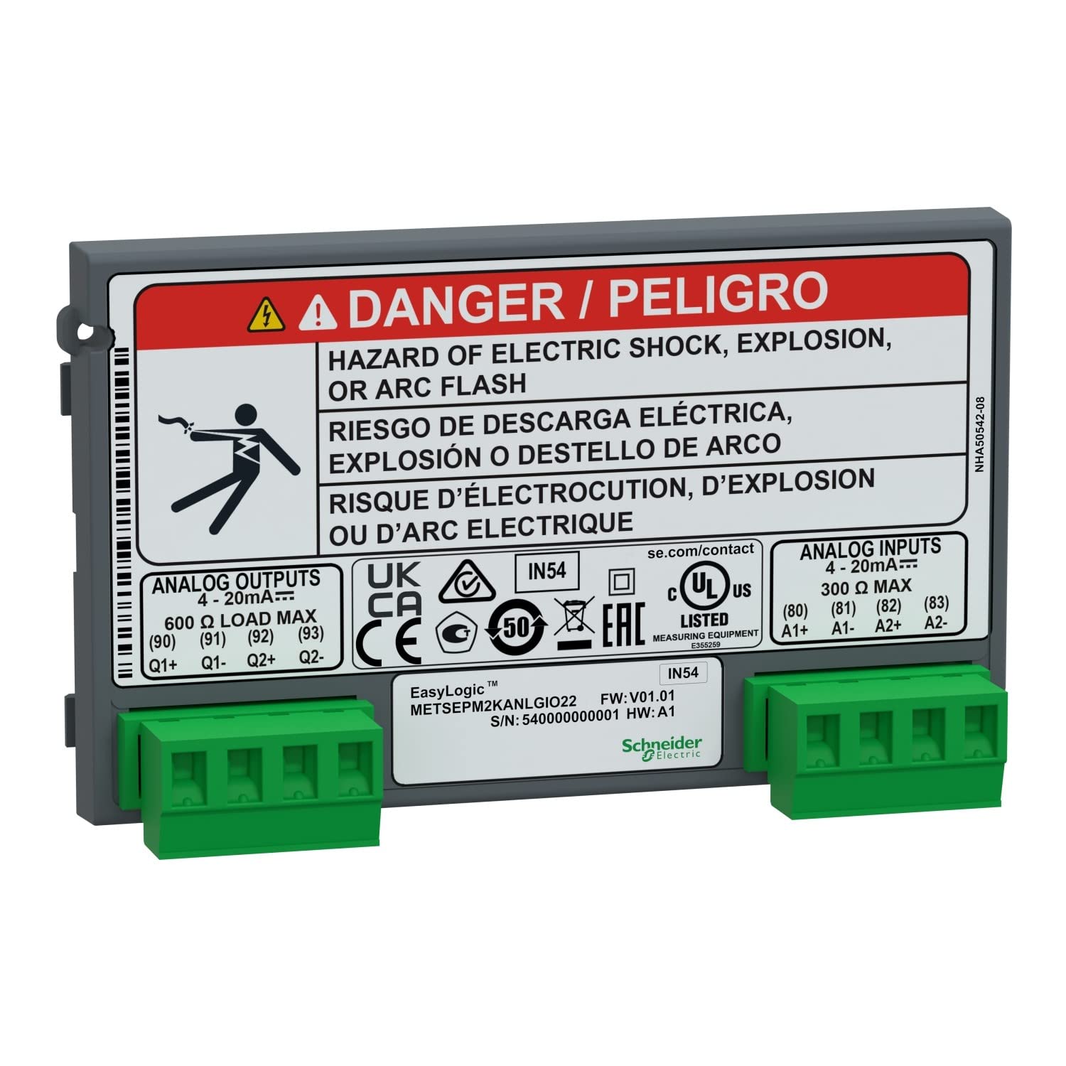Module 2 AO + 2 AI Para PM2000 pour corriger les pertes de signal