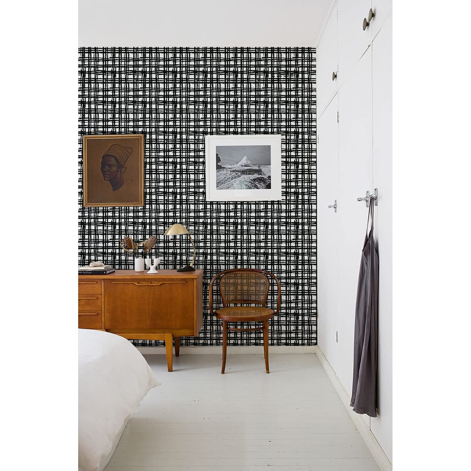 Stickers Muraux Chambre Plaid Décoration Auto-Adhésive Magic-Stick 360x250