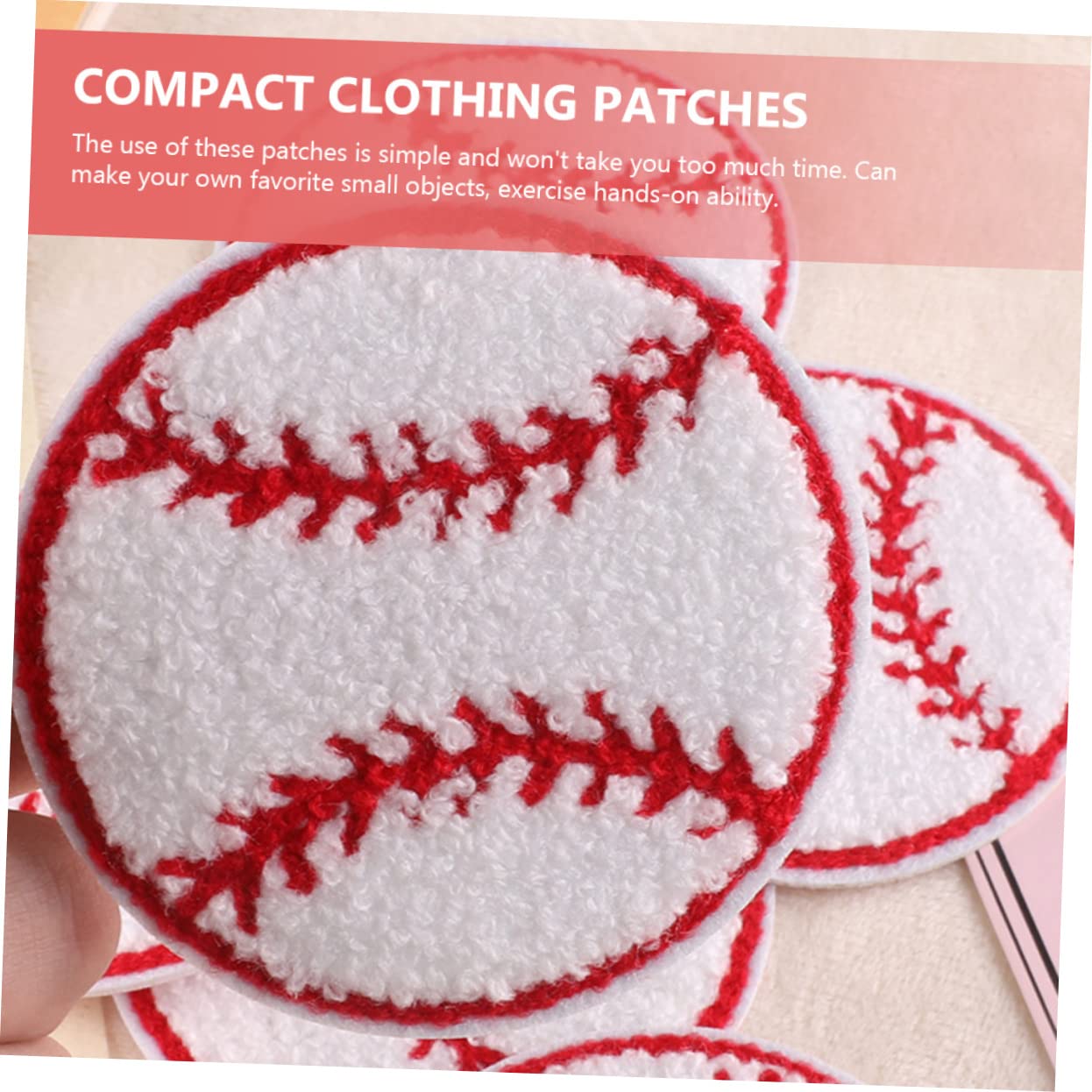 TEHAUX 40pezzi Toppe Decorative Termoadesive Per Abbigliamento Patches Resistente Per Cappelli Zaini e Per Decorazioni e Riparazioni Di Tessuti