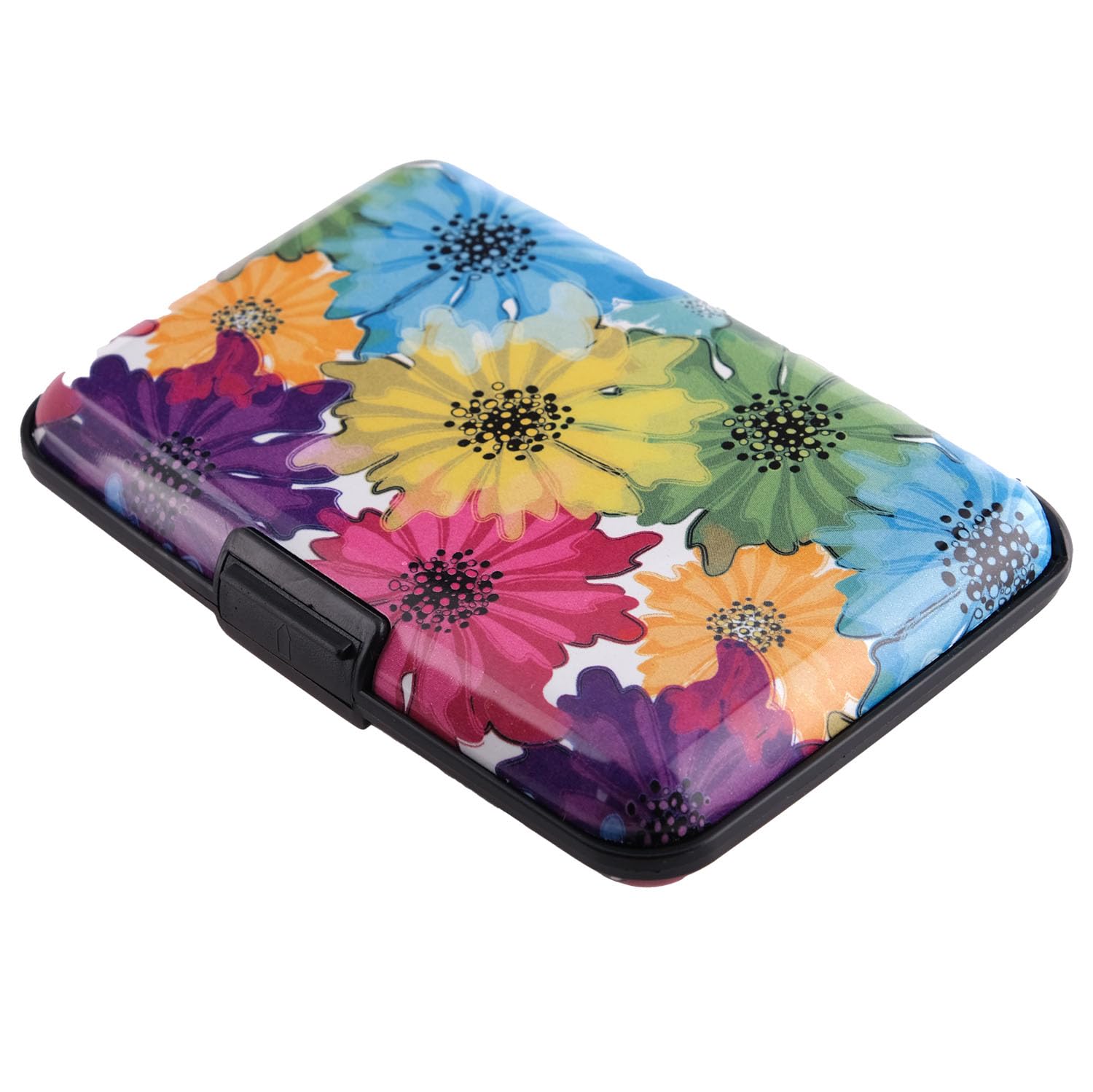 BOHONG RFID Blocking Credit Card Holder for Men Women - Stylish Travel Wallet - Best protection for Bank Debit, ID, ATM, Cards against Scanning