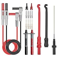 Vista 1 de Kit de cables de prueba de multímetro automotriz Goupchn con pinzas de perforación de alambre, sondas de perforación, enchufe banana de 4mm, juego