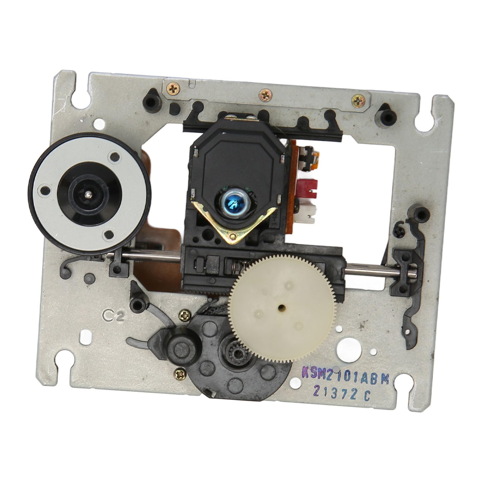 CD Optical Pickup Laser Lens, Professional Optical Pick Up Laser Lens ABS Stable for DVD CD Player (Plain Tray with Rack)-image-5