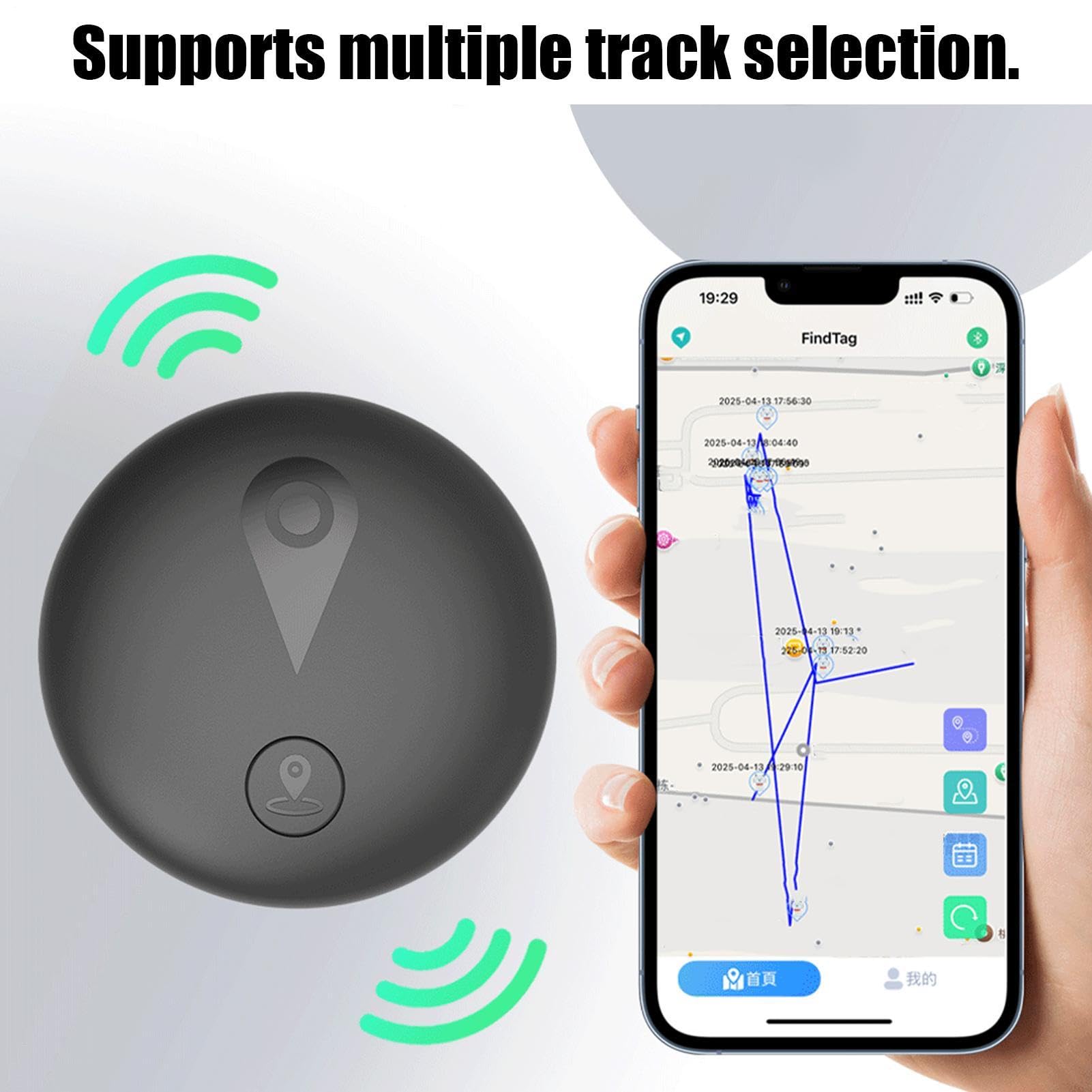Localizzatore GPS per Cani,Lunga Distanza con Batteria a Lunga Durata | di Recinzione Virtuale per Collare GPS,per Zaini, Borse, Cuccioli, Gatti, Attività all'Aperto, Giardino,