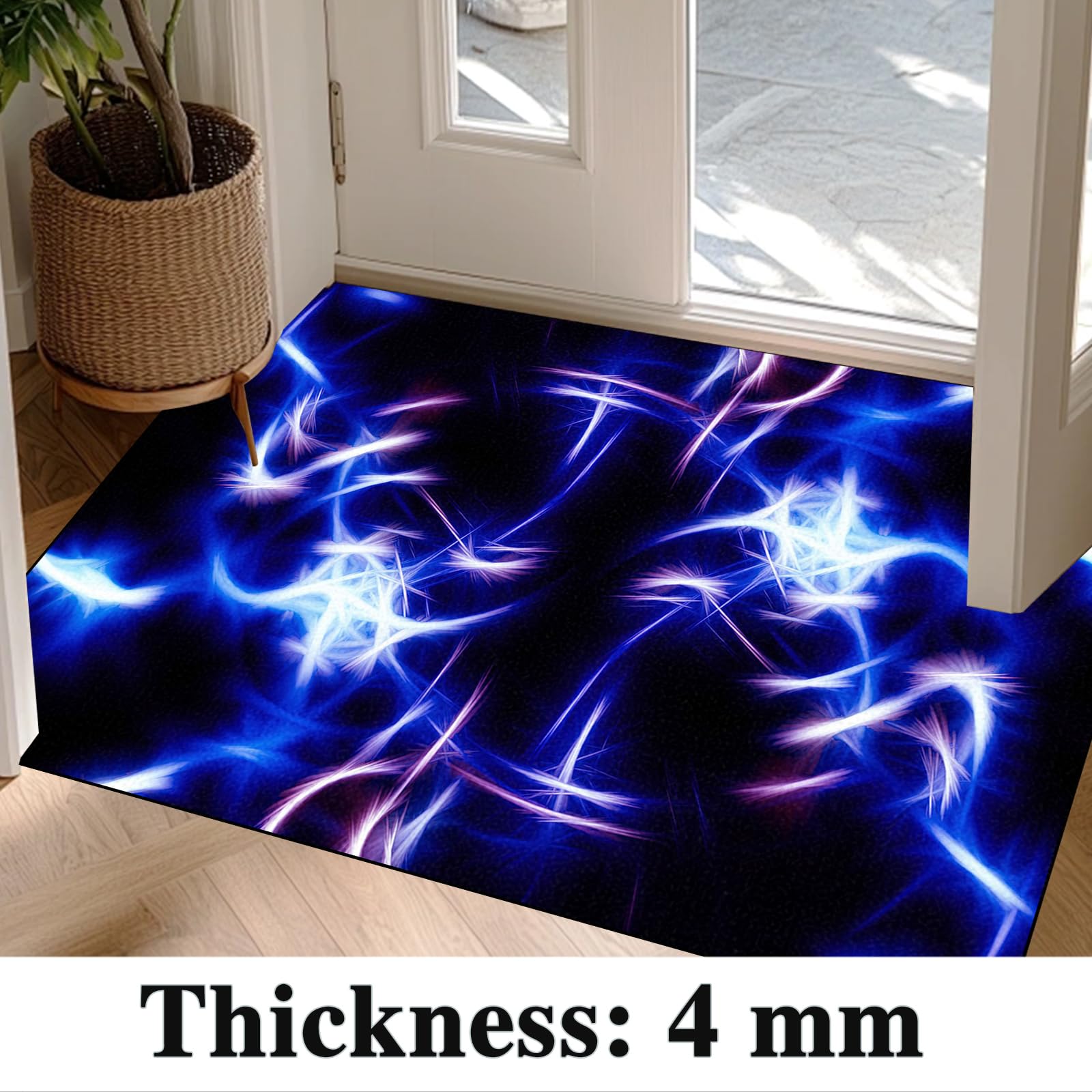 Alfombra Silla Gaming, Protector de Suelo para Silla con Ruedas, Alfombra para Silla de Escritorio y Gaming, Tapete Antideslizante para Oficina, Alfombrilla Protectora para Suelos Duros 150 x 180 cm
