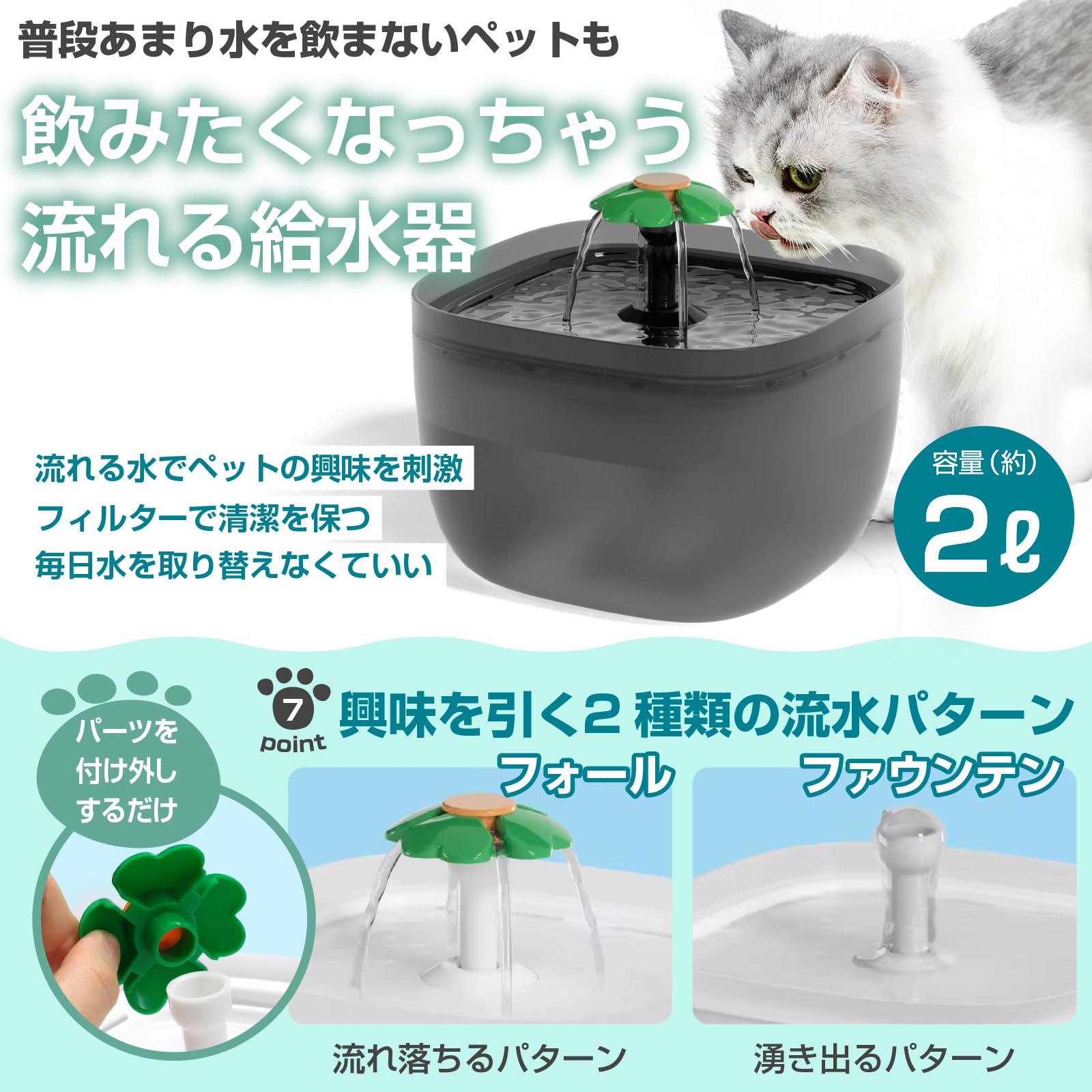 Amazon | ベストアンサー penefa 自動給餌器 自動給水器 セット 元気