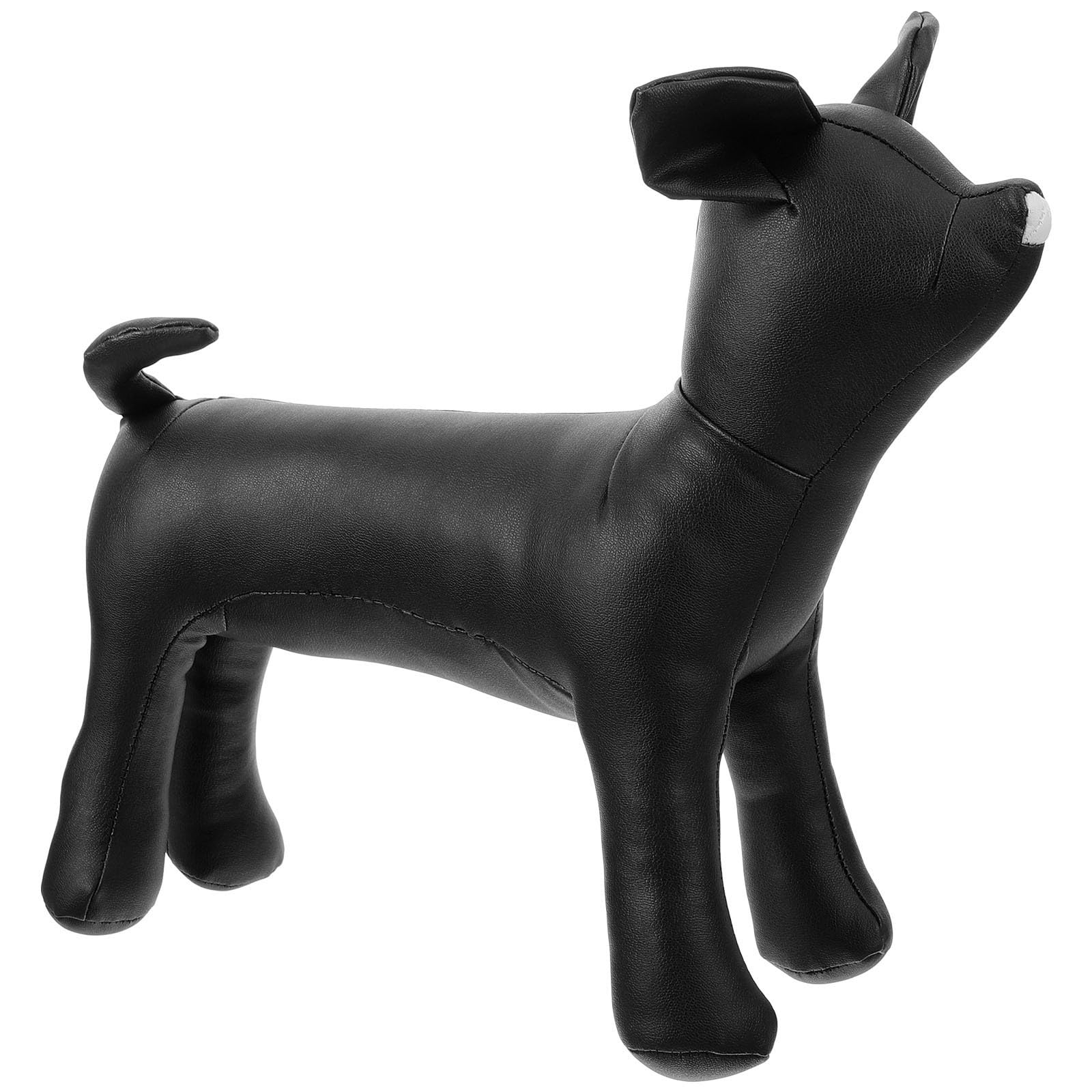 Mannequin pour chien bouledogue français en matériau solide pour présentation et atelier