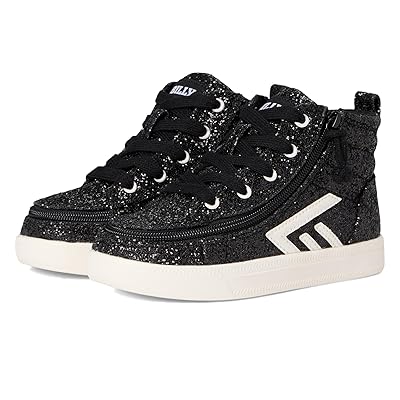 BILLY Footwear Kids BILLY CS High Top (Toddler) Kids Shoes Black Glitz