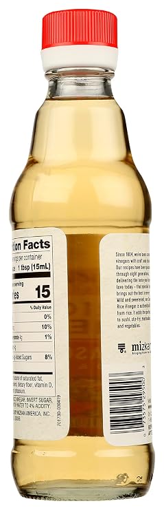 Nakano Seasoned Rice Vinegar 12 Oz (Pack of 6)