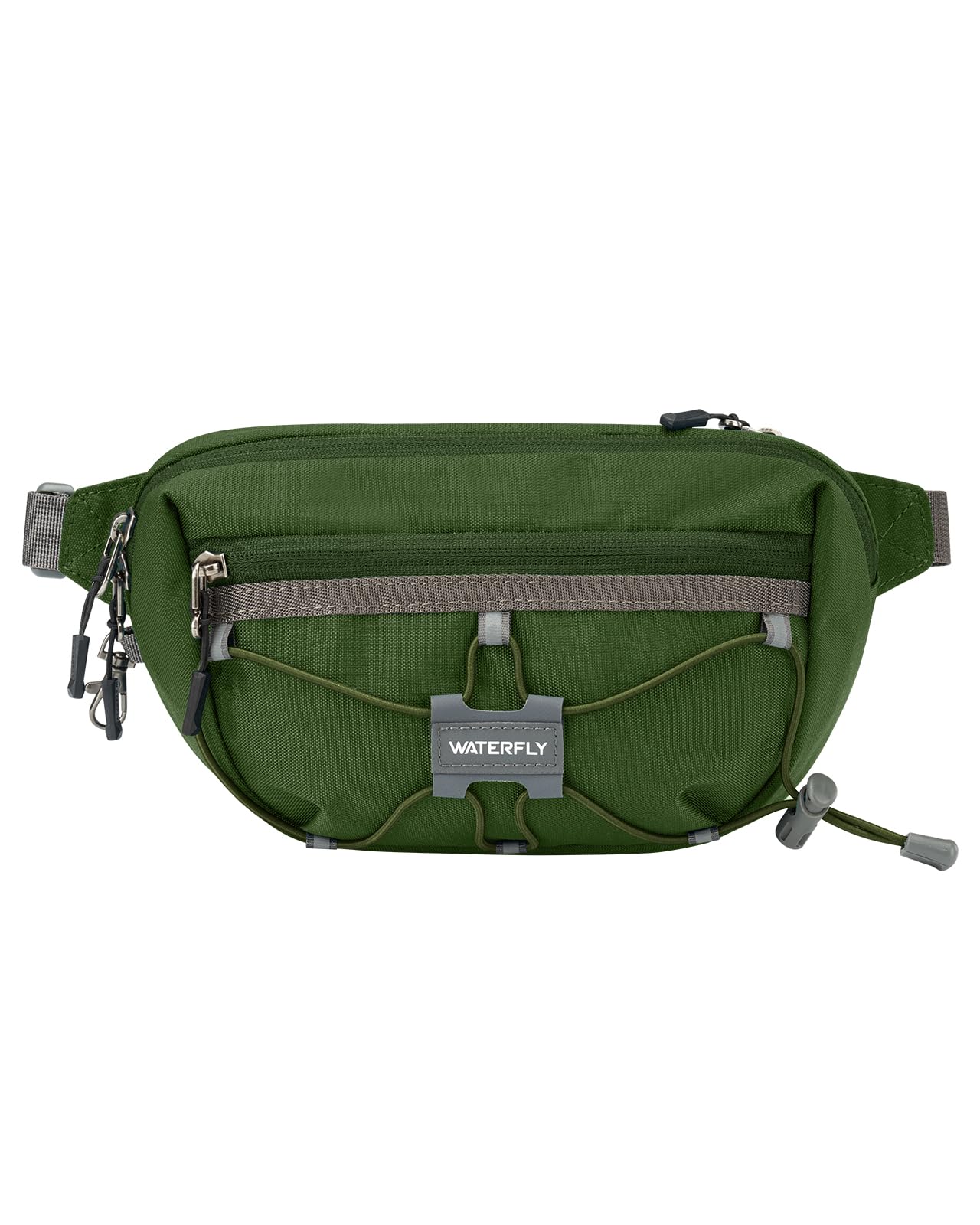 Waterfly Bum Bag Fanny Pack: Waist Packs with Adjustable Belt Crossbody Chest Bag with RFID Blocking Anti-Theft for Women Men Travel Running Walking Hiking Everyday Use, Army Green — image 1