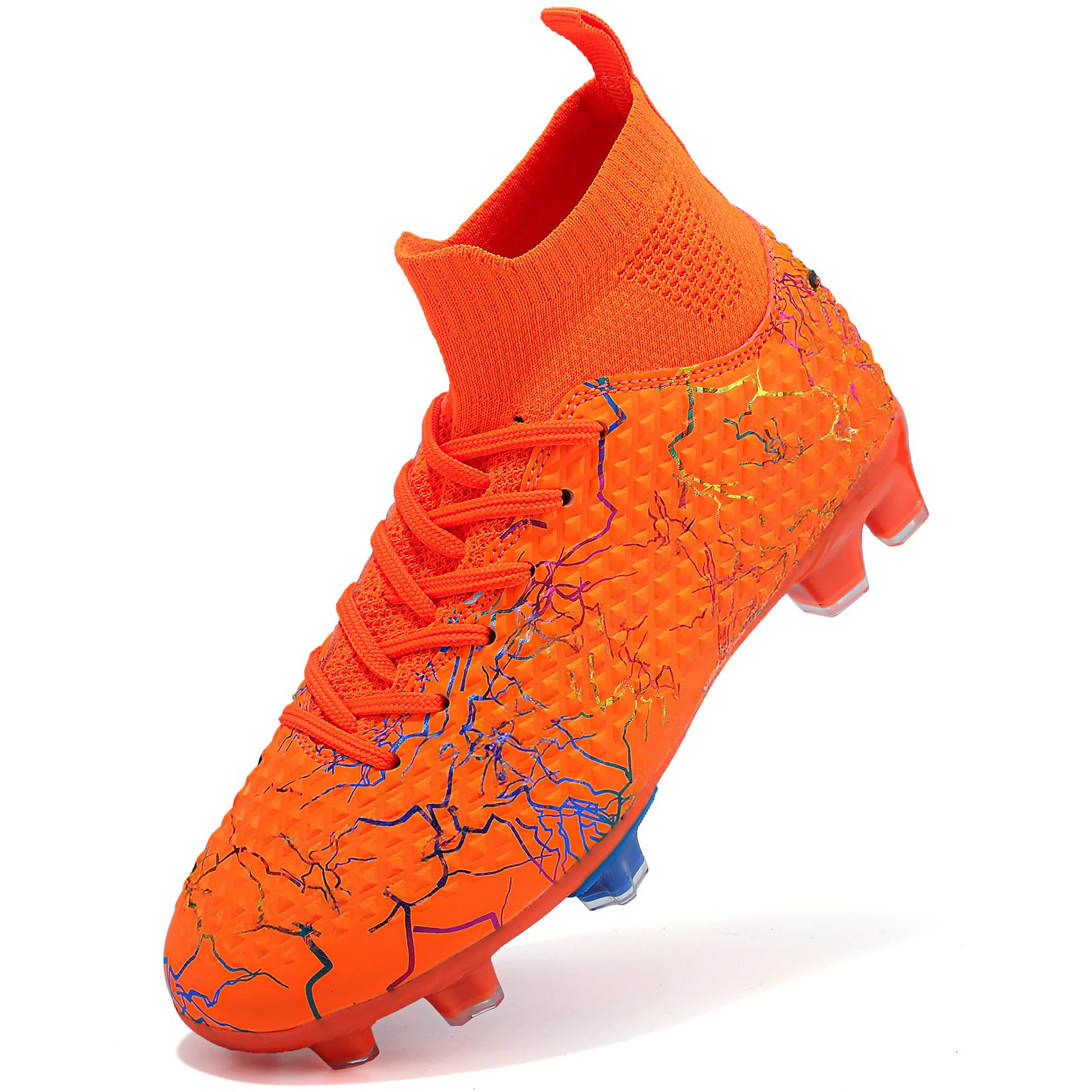 PiDaGlobal Scarpe da Calcio Bambini e Ragazzi Tacchetti da Professionali attività all'aperto Scarpe per Competizioni e Allenamento Scarpe da Calcetto per Adolescenti