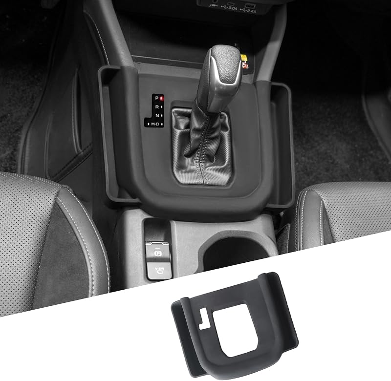 Organizador e Capa de Silicone para Console Central do Subaru Forester 2025 Premium, Sport, Limited e Touring Preto