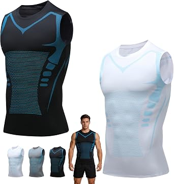 2026 Compression Vest Men, Shaping Sleeveless Shirt, Breathable, Shape & Control for Gym, Running