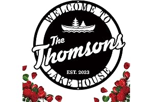 Custom Lake House Sign: Vintage Charm for Your Lakeside Haven