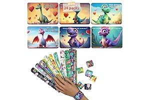 Dino-Mite Valentine's Day Slap Bracelets