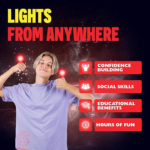 Miniatura 11 de Marvin's Magic - Luces desde cualquier lugar - Edición Junior - Juego de trucos profesionales para niños - Trucos de magia increíbles para niños