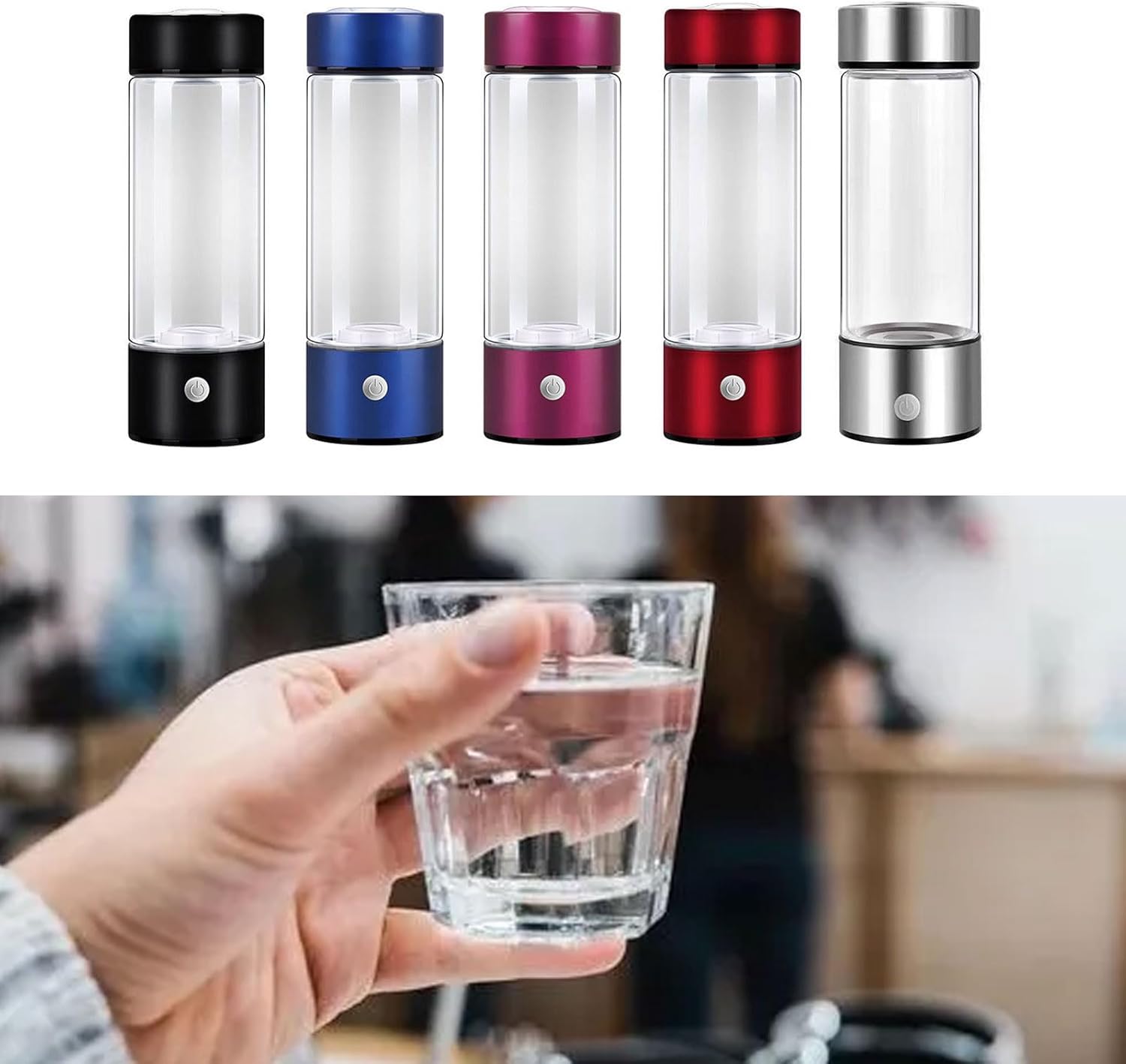 携帯型充電式水素水生成器 H.Bottle(エイチボトル)｜suiso style WEB