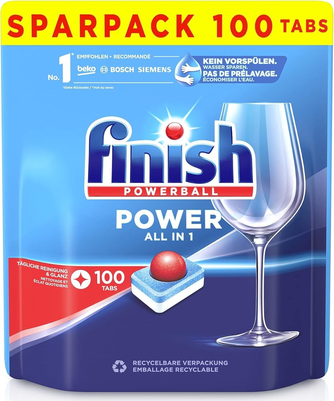 Dishwasher Tablets Regular - 100 Tablets