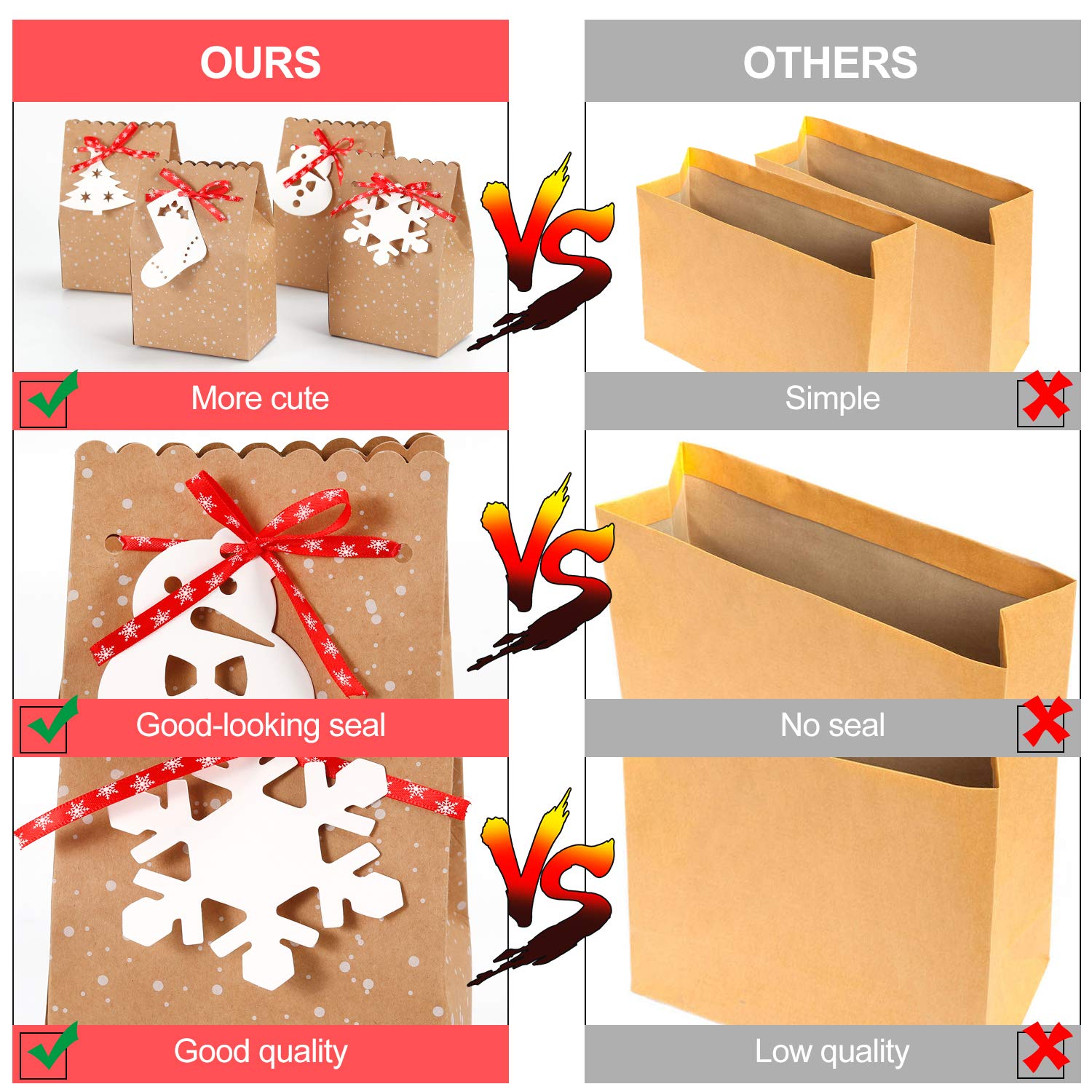 Carta Da Regalo E Accessori Rossi Natale, Tema Natale | Acquisti Online Su