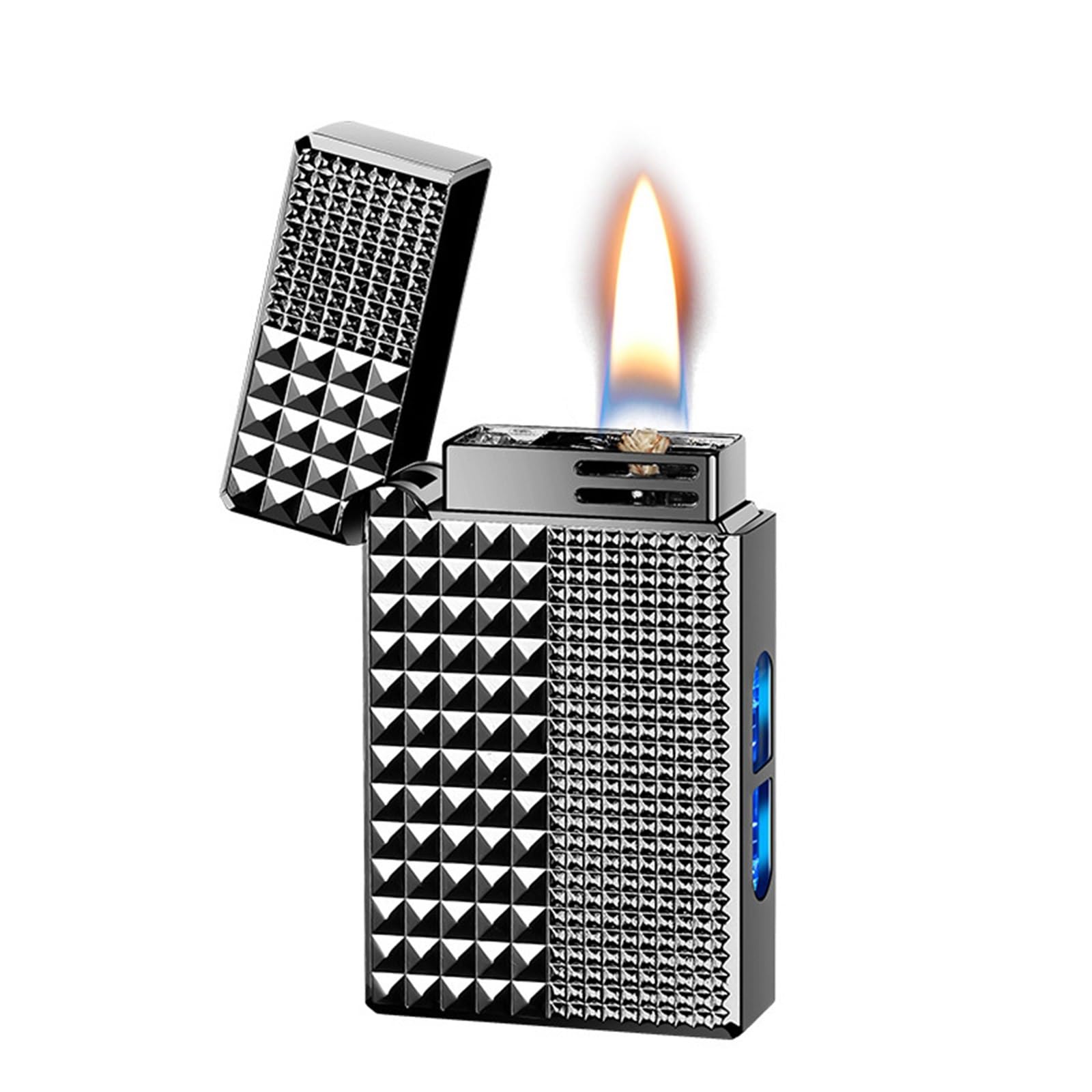 Briquet à kérosène de collection avec activation vocale et finitions de luxe